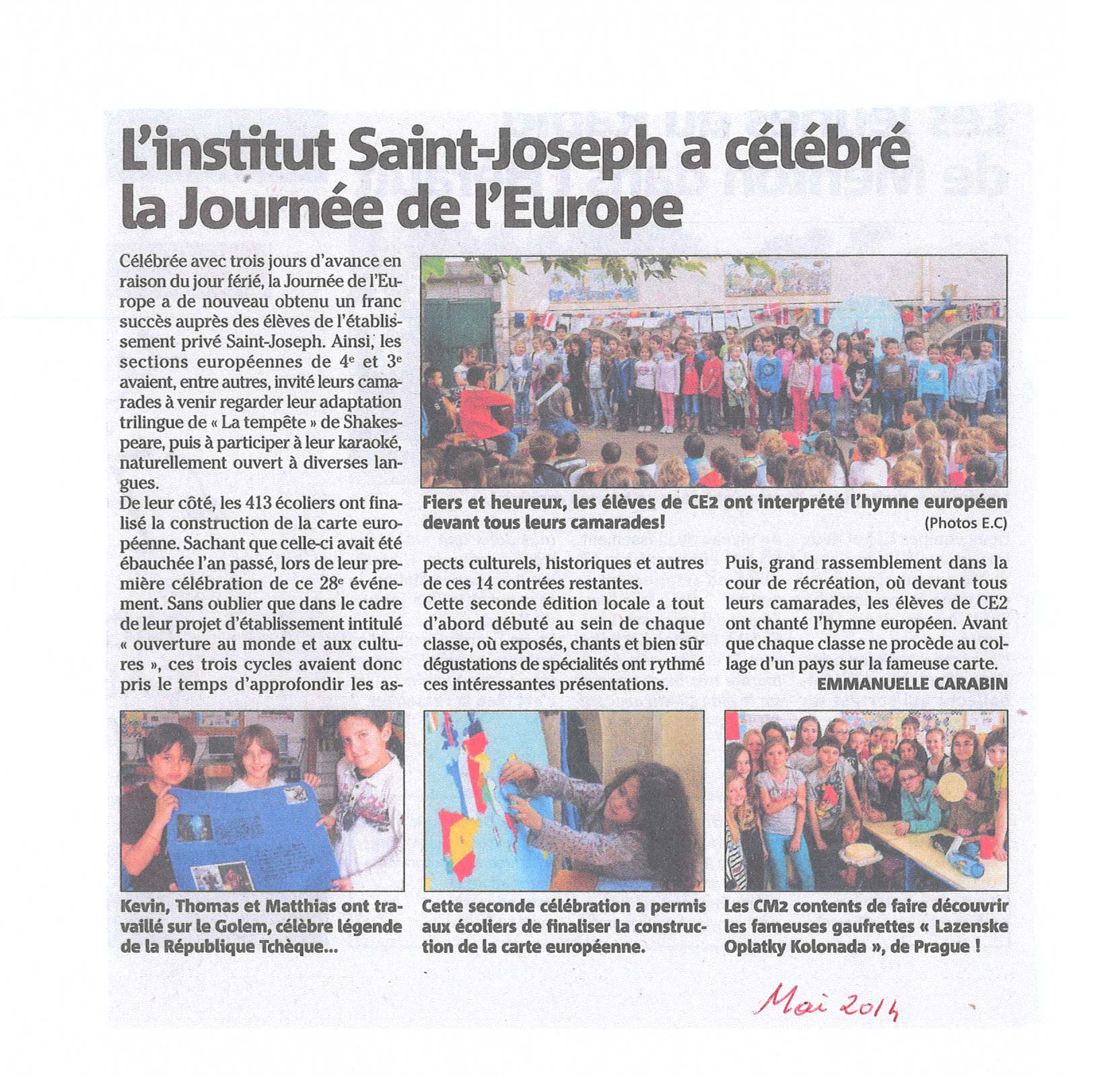 Journée de l’Europe