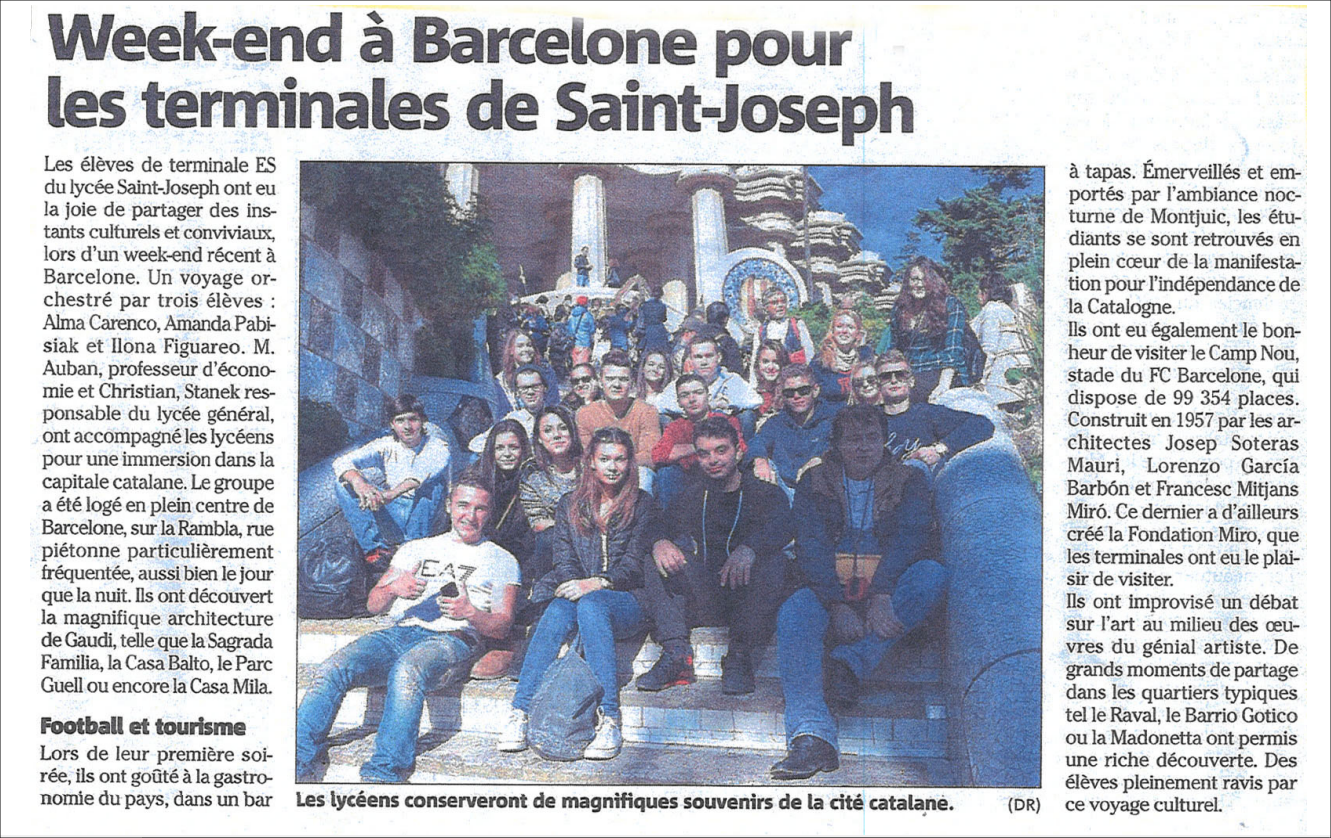 Week-end à Barcelone